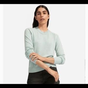 Everlane ReCashmere Icy Fjord Vintage Crew Sweater